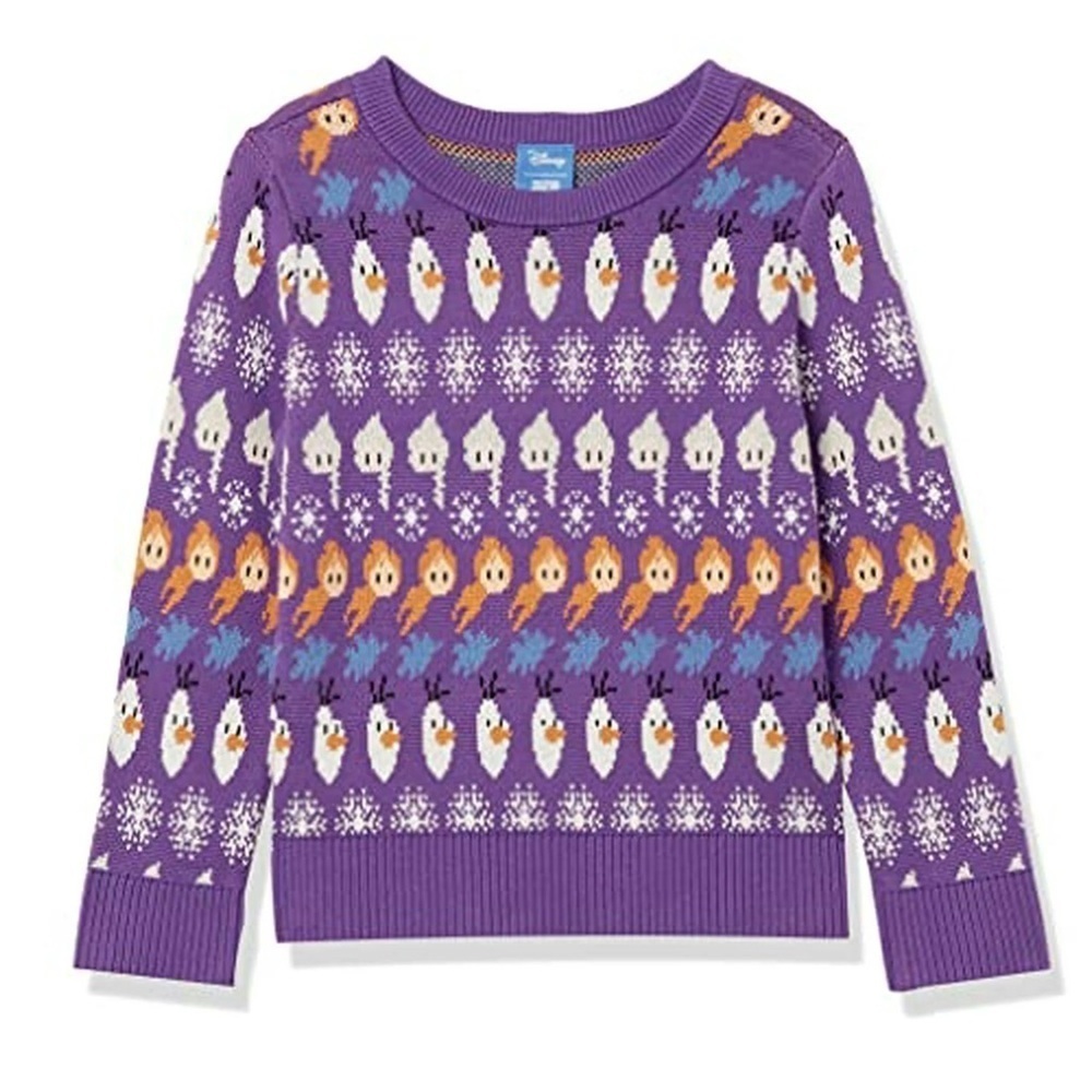 Disney Spotted Zebra frozen sweater